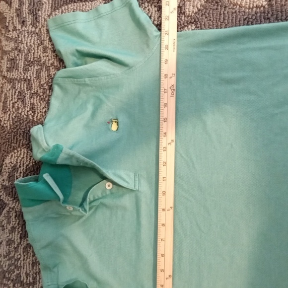 Clubhouse Collective Golf Polo Made In Italy Masters Short Sleeve Mens M - Picture 9 of 11